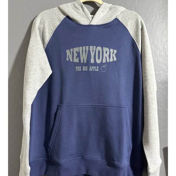 Market & Spruce Stitch Fix Boys New York Hoodie Size XL 16/18 NWT - Picture 1 of 5